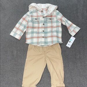 Carter's Shacket/Pants Set